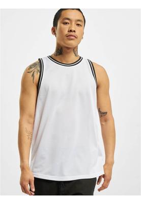Mesh Tanktop white/black S