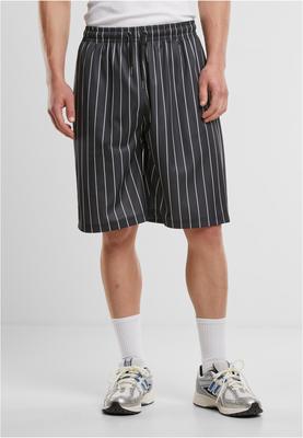 Pinstripe Trackshorts black/white 3XL