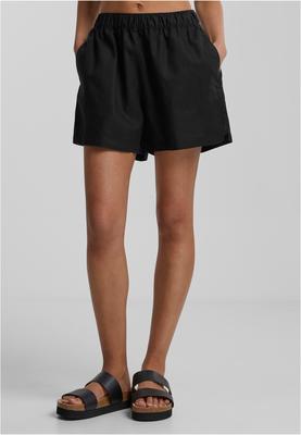 Ladies Linen Mixed Boxer Shorts black 3XL