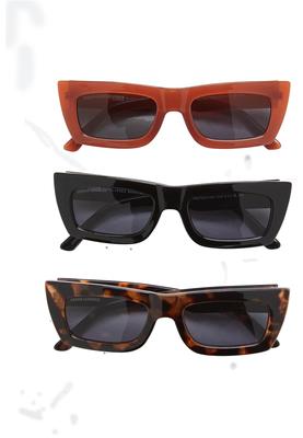 Sunglasses Sanremo 3-Pack black/red/amber one size