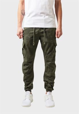 Camo Cargo Jogging Pants olive camo 30