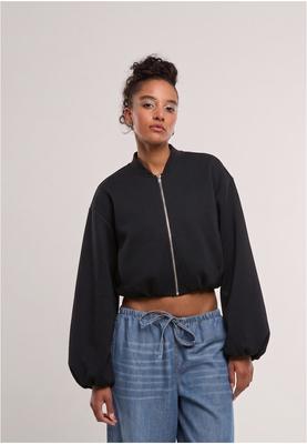 Ladies Oversized Scuba Jacket charcoal L