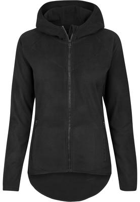Ladies Polar Fleece Zip Hoody black L
