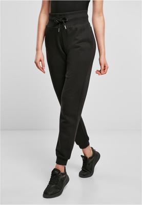 Ladies Organic High Waist Sweat Pants black 3XL
