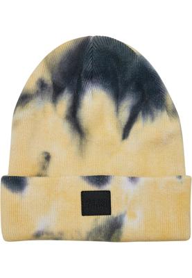Tie Dye Beanie Kids yellow/black L/XL