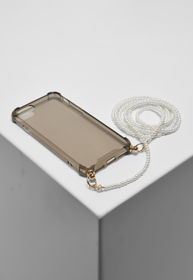 Phonecase with Pearl Necklace  I Phone 6/7/8 black one size