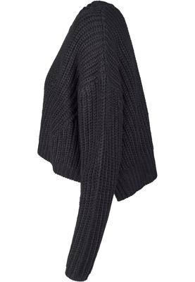 Ladies Wide Oversize Sweater black L