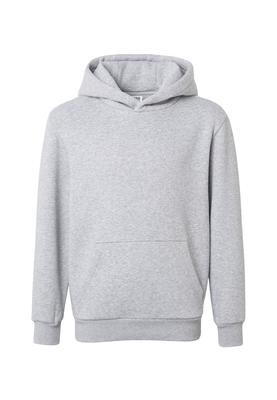 Kids Fluffy Hoody heathergrey 110/116