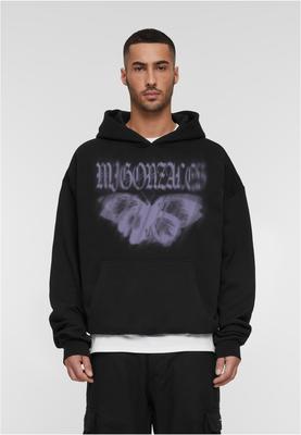 MJG Heavy Oversized Hoody -  BUTTERFLY ILLUSION black 3XL