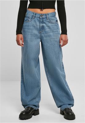 Ladies High Waist 90´S Wide Leg Denim Pants black washed 29/30