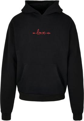 Hugs & Love - Love Arrow Ultra Heavy Hoody black L