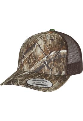 YP Classcis RealTree Camo Retro Trucker Cap edge one size