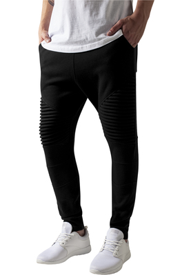 Pleat Sweatpants black L