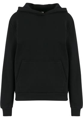 Ladies Organic Loose Brushed Fleece Hoody melange L