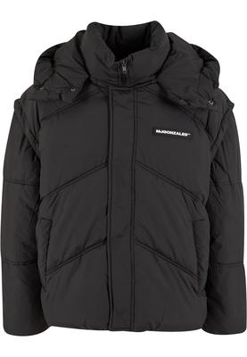 MJG ZIP-OFF PUFFER JACKET black L