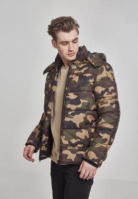 Hooded Camo Puffer Jacket darkcamo 3XL