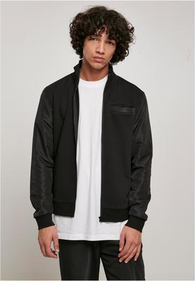 Organic and Recycled Fabric Mix Track Jacket black 3XL