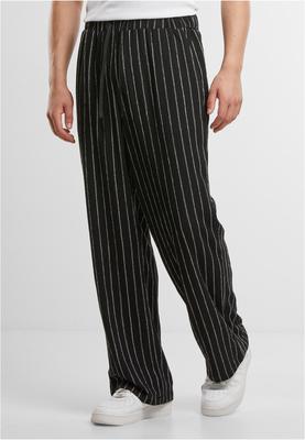 Striped Crinkle Resort Pants black/offwhite 3XL