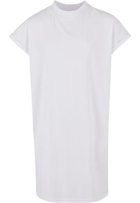 Girls Turtle Extended Shoulder Dress black+white 110/116
