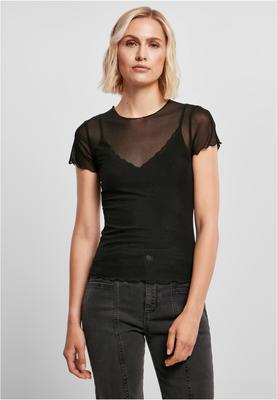Ladies Mesh Tee black 3XL