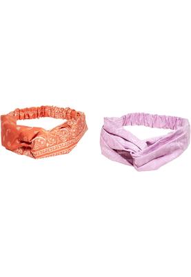 Bandana Print Headband 2-Pack black/white one size