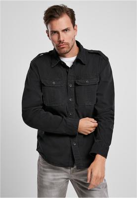 Vintage Shirt longsleeve black 3XL
