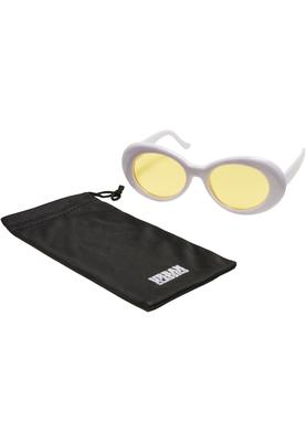 2 Tone Sunglasses wht/yel one size