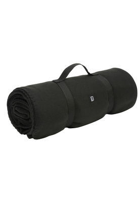 Fleecedecke black one size