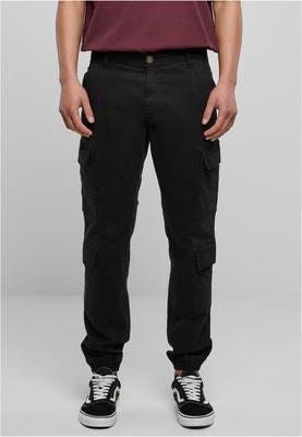 Double Cargo Twill Jogging Pants black 28