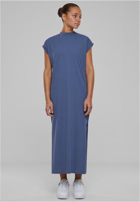 Ladies Long Extended Shoulder Dress black 3XL