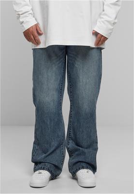 Flared Jeans sand destroyed washed 28