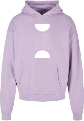 Abstract Lines Hoody lilac L