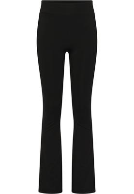 Girls Recycled High Waist Flared Leggings black 110/116