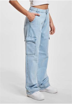DEF Cargo Pants Denim light blue denim S