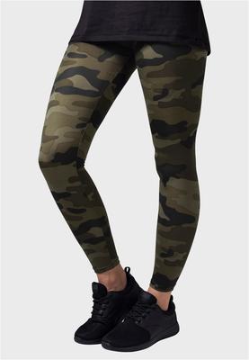 Ladies Camo Leggings wood camo L