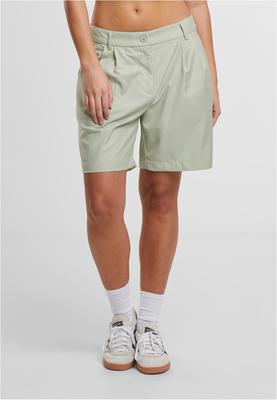 Ladies Pleated Bermuda Shorts black 26