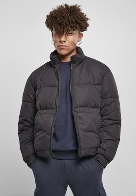 Cropped Down Jacket black L