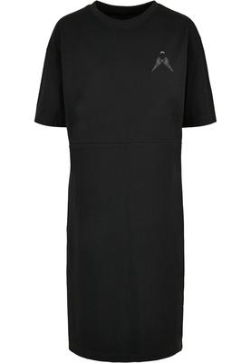 Ladies HIGHER THAN HEAVEN V.5 Organic Tee Dress black L