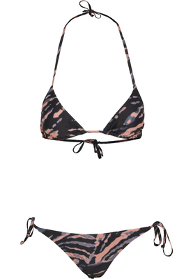 Ladies Tie Dye Bikini darkshadow/pink S