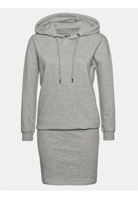 DEF Cropped Hoody Dress Black black S