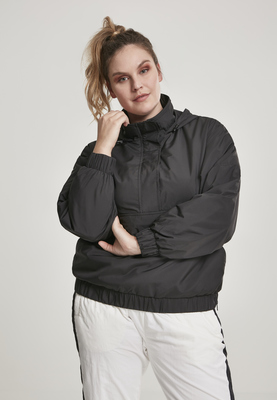 Ladies Panel Pull Over Jacket black 3XL