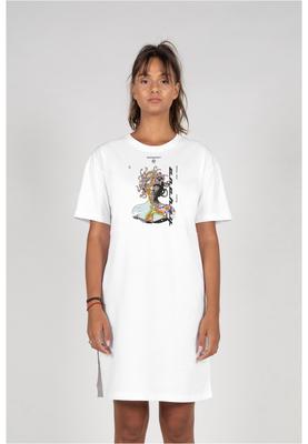 Ladies MEDUSA x Organic Oversized Slit Tee Dress duskrose M