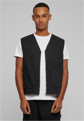 Organic Cotton Vest black 3XL