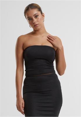 Ladies Glitter Bandeau black 3XL