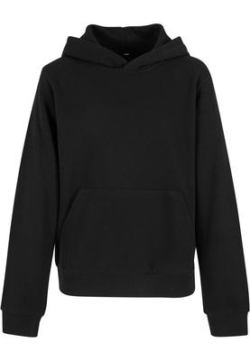 Girls Light Terry Oversized Hoodie black 110/116