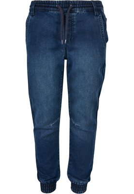 Boys Knitted Denim Jogpants blue washed 110/116