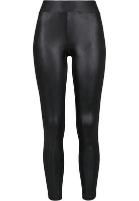 Ladies Imitation Leather Leggings black 3XL