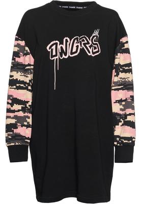 Dangerous DNGRS Ecstatic Kleider black/pixelcamouflage L