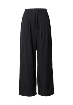 Ladies Nylon Parachute Pants black L