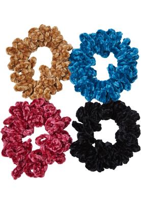 Fluffy Scrunchies 4-Pack wintercolor one size